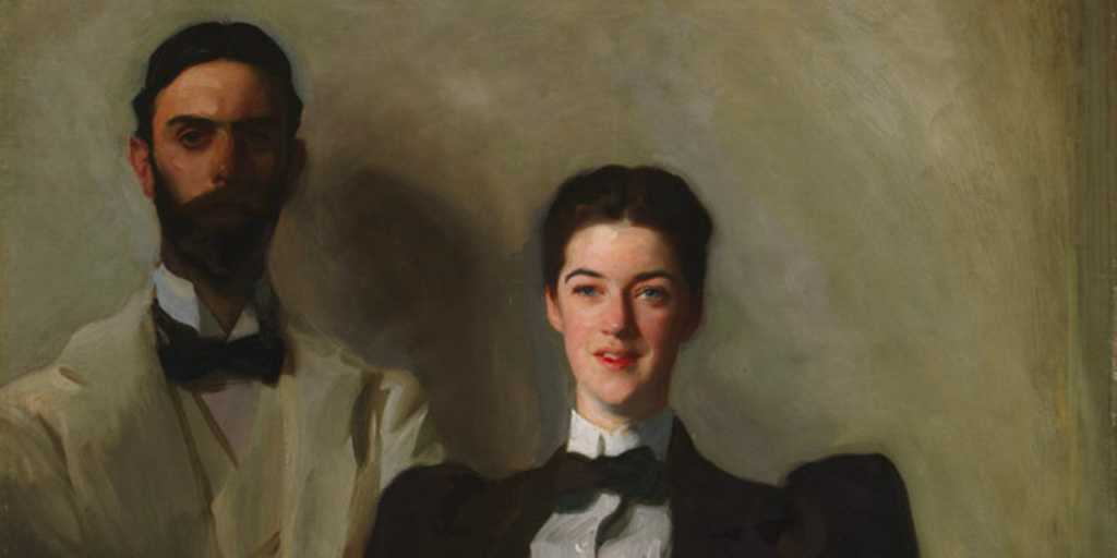 Mr. and Mrs. I. N. Phelps Stokes, 1897. Oil on canvas